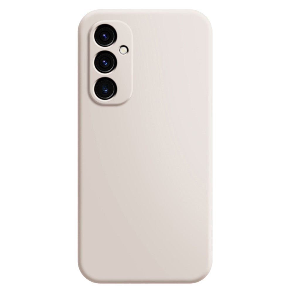 Samsung Galaxy A05s Fleksibelt Plastik Bagside Cover - Creme