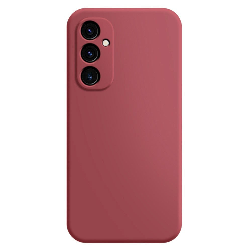 Samsung Galaxy A05s Fleksibelt Plastik Bagside Cover - Rød