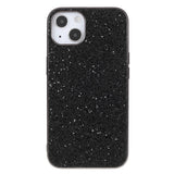 EIDERWOOD iPhone 14 Glitter Hybrid Bagside Cover - Sort
