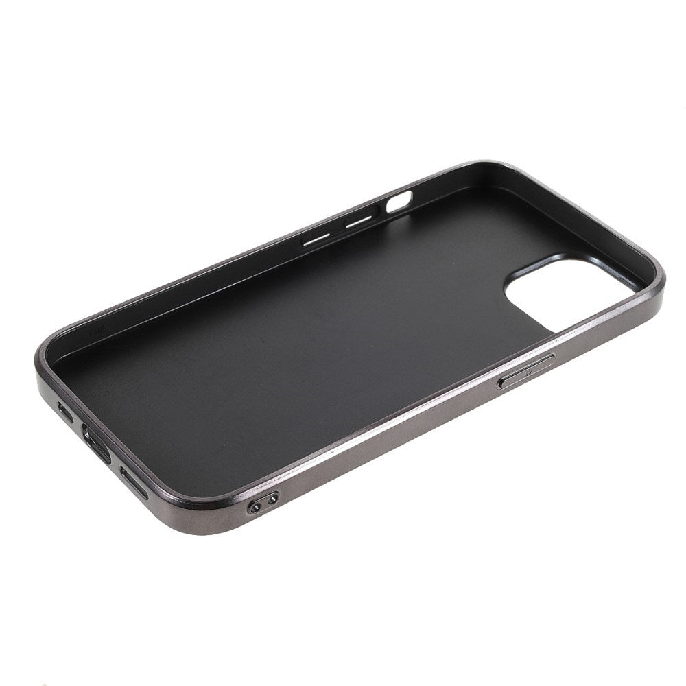 EIDERWOOD iPhone 14 Glitter Hybrid Bagside Cover - Sort