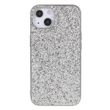 EIDERWOOD iPhone 14 Glitter Hybrid Bagside Cover - Sølv