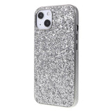 EIDERWOOD iPhone 14 Glitter Hybrid Bagside Cover - Sølv