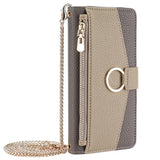 iPhone SE (2022 / 2020) / 8 / 7 Læder 2-i-1 Flip Cover m. Pung & Crossbody Taske Funktion - Brun