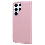 Samsung Galaxy S24 Ultra Flip Cover m. Strop / Ståfunktion / Kortholder - Pink (Kanin)