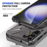 EIDERWOOD Samsung Galaxy S25+/S24+ Håndværkercover med Kickstand og Magsafe Understøttelse - Grå