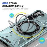 EIDERWOOD Samsung Galaxy S25+ / S24+ (Plus)  Håndværkercover med Kickstand og Magsafe Understøttelse - Blå