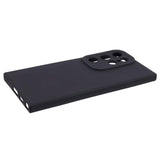 Samsung Galaxy S24 Ultra Mat Fleksibel Plastik Bagside Cover - Sort