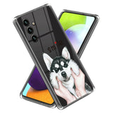 Samsung Galaxy A15 (5G) / A15 Fleksibel Plastik Bagside Cover - Gennemsigtig / Hund