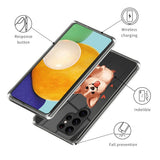 Samsung Galaxy S24 Ultra Fleksibelt Plastik Bagside Cover m. Motiv - Chihuahua