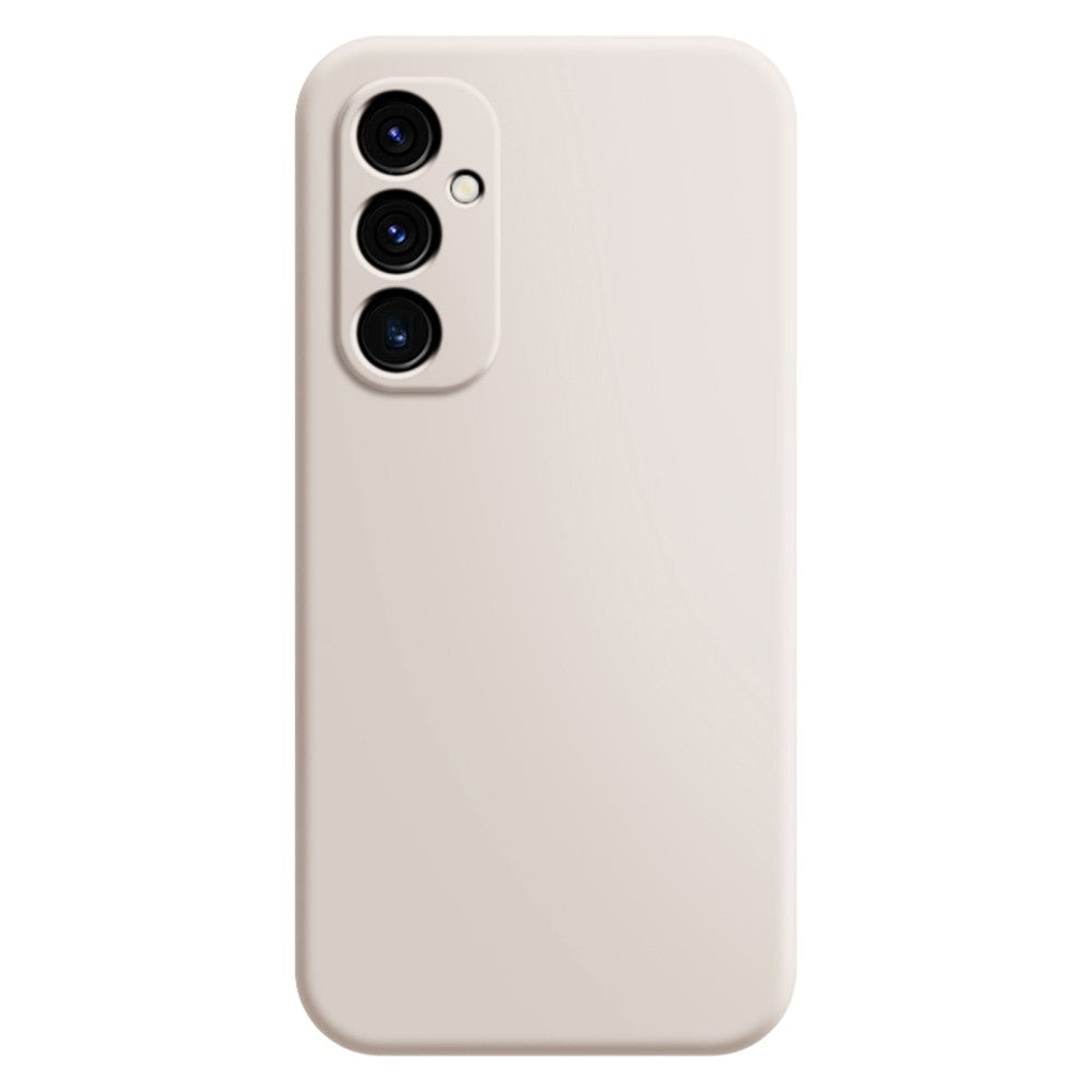 Samsung Galaxy A15 (5G) / A15 Mat Fleksibel Plastik Bagside Cover - Beige