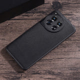 OnePlus 12 Fleksibelt Plastik Nylon Bagside Cover - Grøn