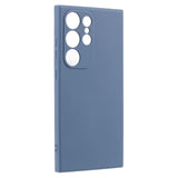 Samsung Galaxy S24 Ultra Fleksibelt TPU Plastik Bagside Cover - Lavendel Grå