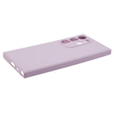 Samsung Galaxy S24 Ultra Fleksibelt TPU Plastik Bagside Cover - Lilla