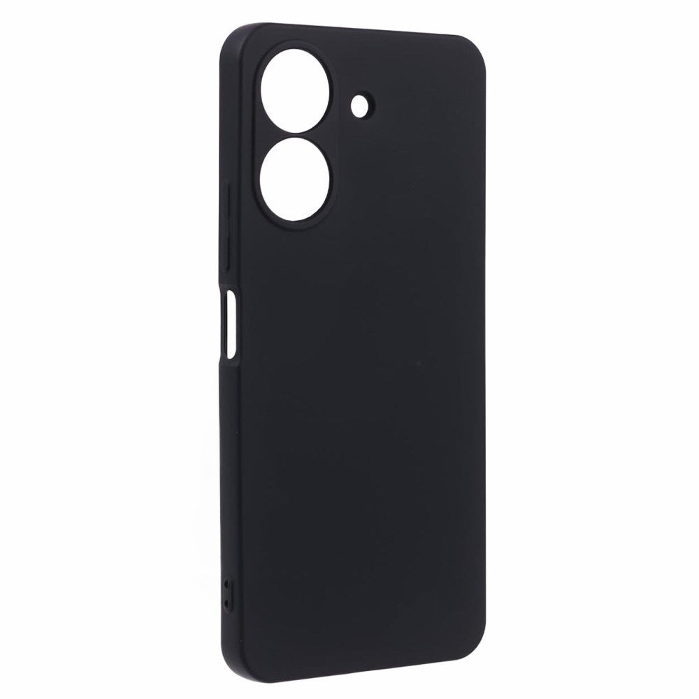 EIDERWOOD Xiaomi Poco C65 / Redmi 13C Fleksibelt Plastik Bagside Cover - Sort