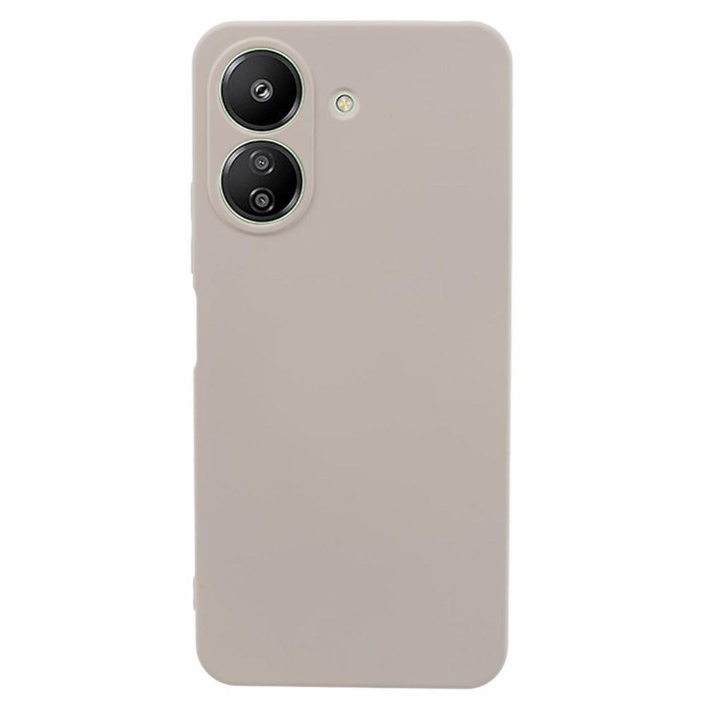 EIDERWOOD Xiaomi Poco C65 / Redmi 13C Fleksibelt Plastik Bagside Cover - Creme