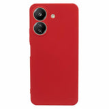 EIDERWOOD Xiaomi Poco C65 / Redmi 13C Fleksibelt Plastik Bagside Cover - Rød