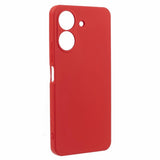 EIDERWOOD Xiaomi Poco C65 / Redmi 13C Fleksibelt Plastik Bagside Cover - Rød