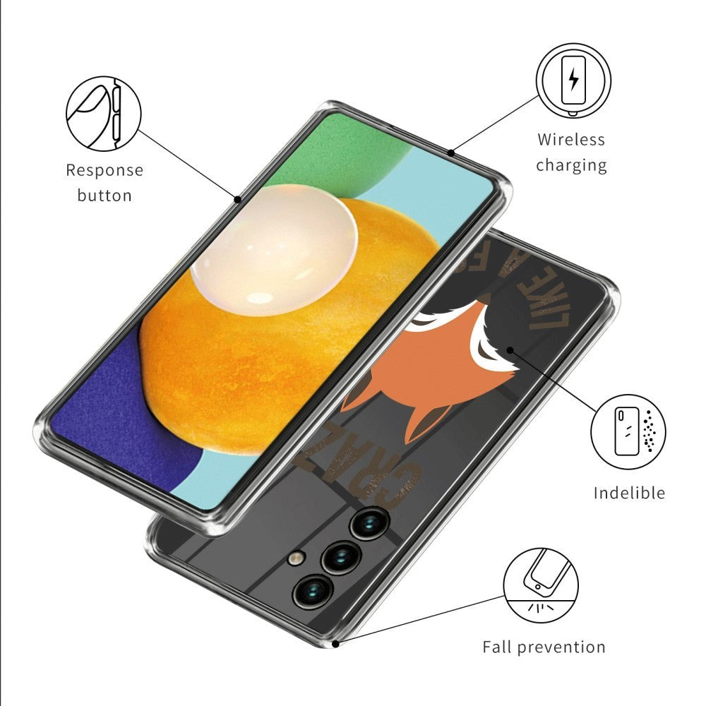 Samsung Galaxy A35 (5G) TPU Plastik Bagside Cover - Ræv