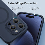 iPhone 15 Pro ESR Cloud Halolock Bagside Cover - MagSafe Kompatibel - Blå