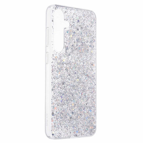 Samsung Galaxy S24 Glitter Bagside Cover - Sølv