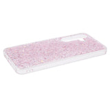 Samsung Galaxy S24 Glitter Bagside Cover - Pink