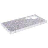 Samsung Galaxy S24 Ultra Glitter Bagside Cover - Sølv