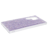 Samsung Galaxy S24 Ultra Glitter Bagside Cover - Lilla