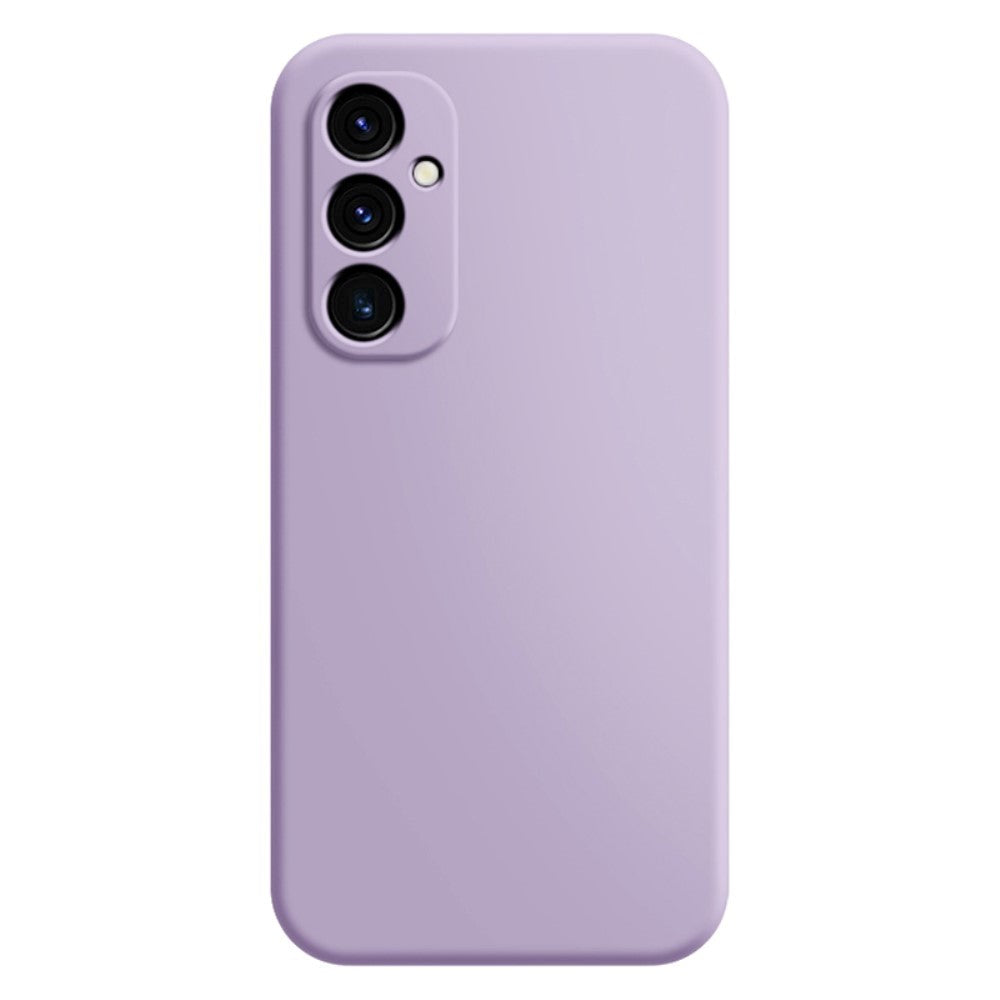 Samsung Galaxy A55 (5G) Fleksibel Plastik Bagside Cover - Lilla