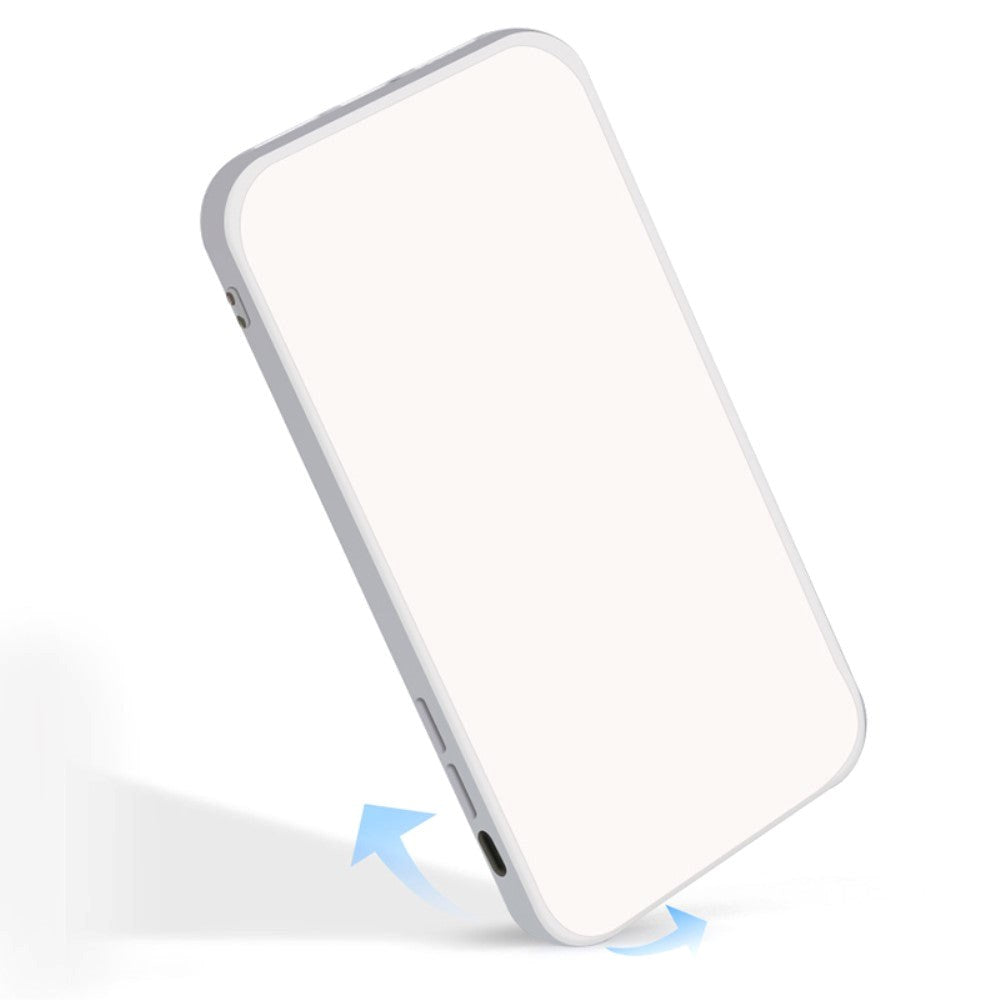 Samsung Galaxy A55 (5G) Fleksibel Plastik Bagside Cover - Blå