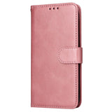 Samsung Galaxy A35 (5G) Kunstlæder Flip Cover m. Pung og Strop - Pink