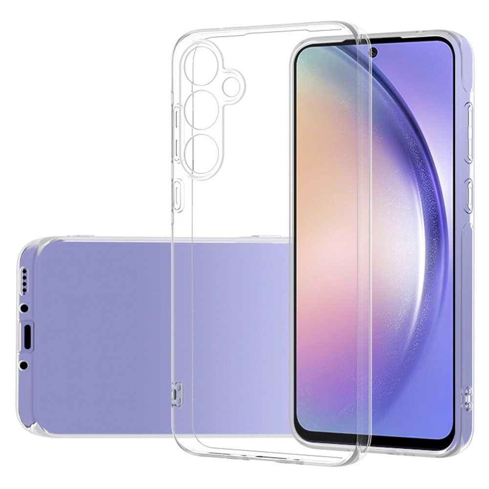 Samsung Galaxy A35 (5G) Fleksibel Plastik Bagside Cover - Gennemsigtig