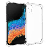 Samsung Galaxy Xcover 7 Fleksibel Plastik Bagside Cover - Gennemsigtig