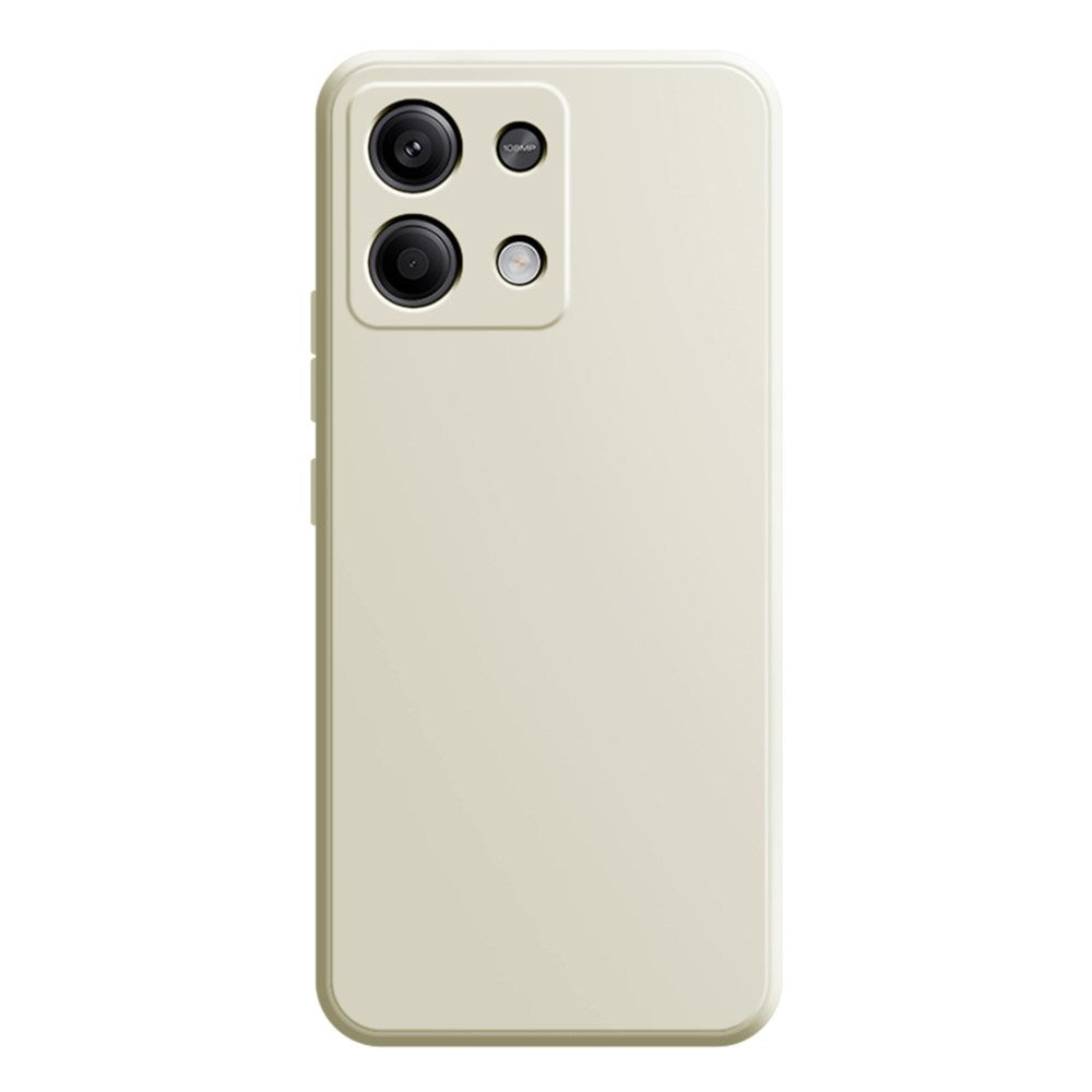 EIDERWOOD Xiaomi Redmi Note 13 (5G) Fleksibelt TPU Plastik Bagside Cover - Beige