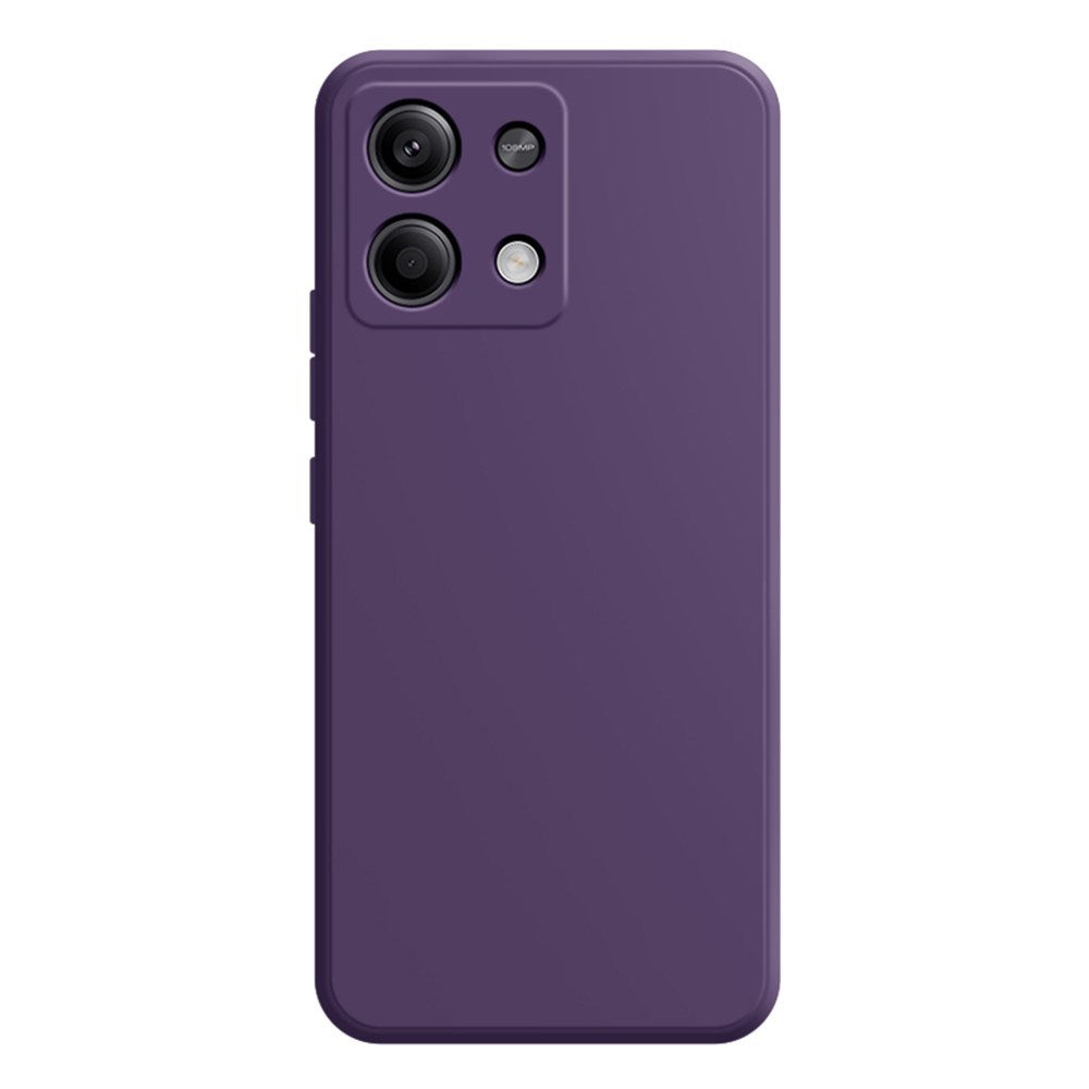 EIDERWOOD Xiaomi Redmi Note 13 (5G) Fleksibelt TPU Plastik Bagside Cover - Mørkelilla