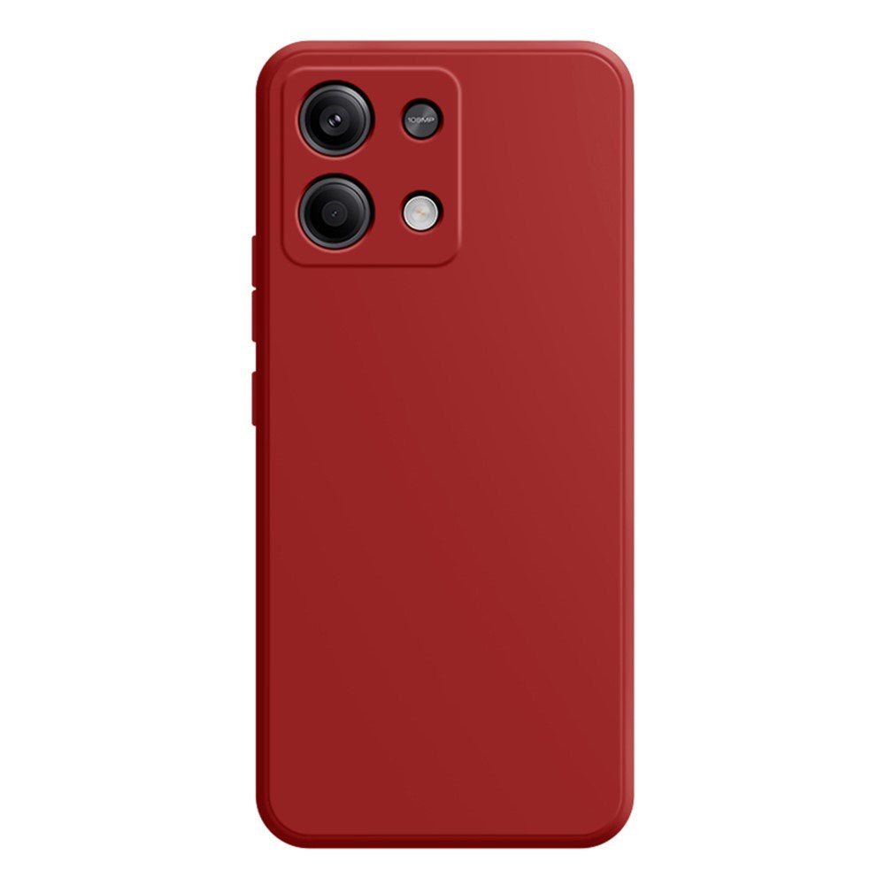 EIDERWOOD Xiaomi Redmi Note 13 (5G) Fleksibelt TPU Plastik Bagside Cover - Rød