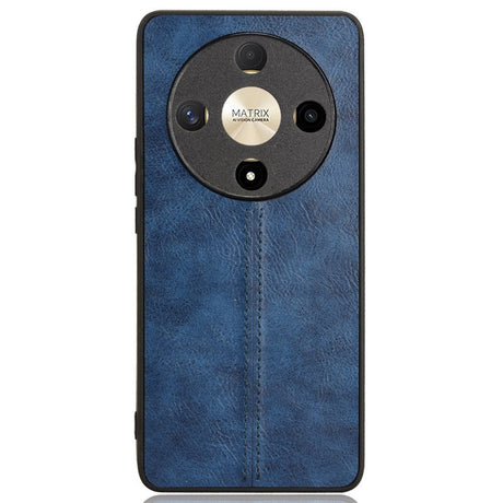 Honor Magic6 Lite (5G) - EIDERWOOD Kunstlæder Bagside Cover - Blå