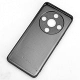 Honor Magic6 Lite (5G) - EIDERWOOD Kunstlæder Bagside Cover - Blå