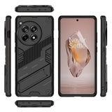 EIDERWOOD OnePlus 12R Hybrid Håndværker Bagside Cover m. Kickstand - Sort