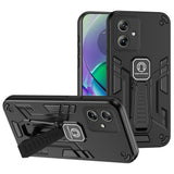 EIDERWOOD Motorola Moto G54 Håndværker Bagside Cover m. Kickstand - Sort