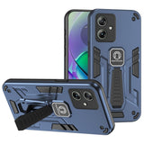 EIDERWOOD Motorola Moto G54 Håndværker Bagside Cover m. Kickstand - Blå