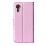 EIDERWOOD Samsung Galaxy Xcover 7 Litchi Læder Flip Cover m. Pung - Lyserød