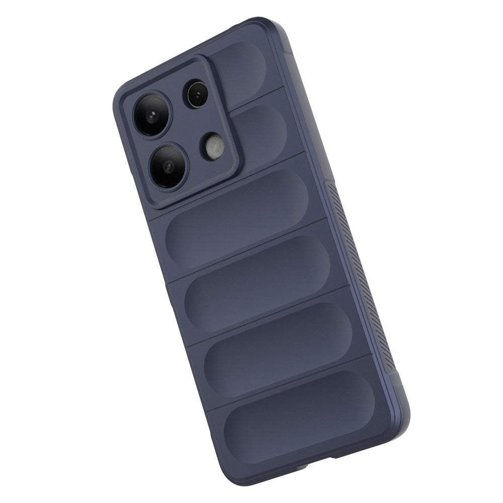 EIDERWOOD Xiaomi Redmi Note 13 (4G) Fleksibelt Plastik Bagside Cover - Blå