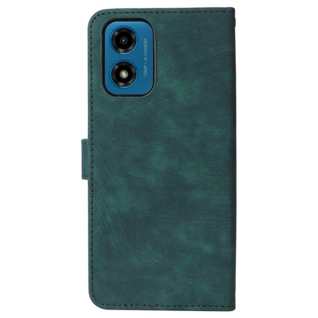 EIDERWOOD Motorola Moto G04 / G24 / G24 Power Læder Flip Cover m. Pung og Strop - Grøn