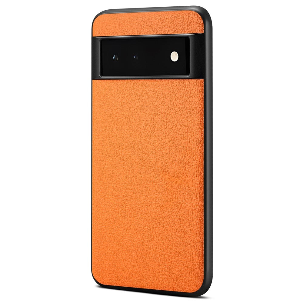 EIDERWOOD Google Pixel 6a Vegansk Læderbelagt Bagside Cover - Orange