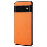 EIDERWOOD Google Pixel 6a Vegansk Læderbelagt Bagside Cover - Orange