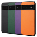 EIDERWOOD Google Pixel 6a Vegansk Læderbelagt Bagside Cover - Orange