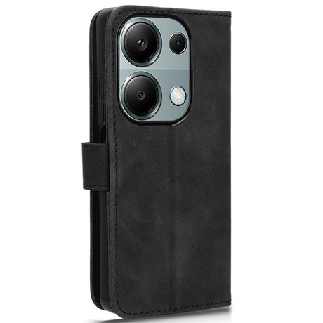 EIDERWOOD Xiaomi Redmi Note 13 Pro (4G) / Poco M6 Pro Blødt Læder Flip Cover m. Pung - Sort