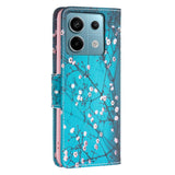 EIDERWOOD Xiaomi Redmi Note 13 Pro (4G) / Poco M6 Pro Læder Cover m. Pung & Print - Træ med Blomster