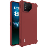 Asus ROG Phone 8 / 8 Pro IMAK Mat Fleksibel Plastik Bagside Cover - Rød