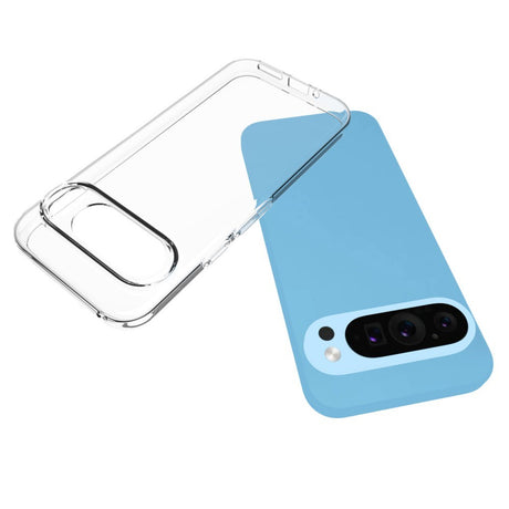 EIDERWOOD Google Pixel 9 / 9 Pro Fleksibelt Plastik Bagside Cover - Gennemsigtig